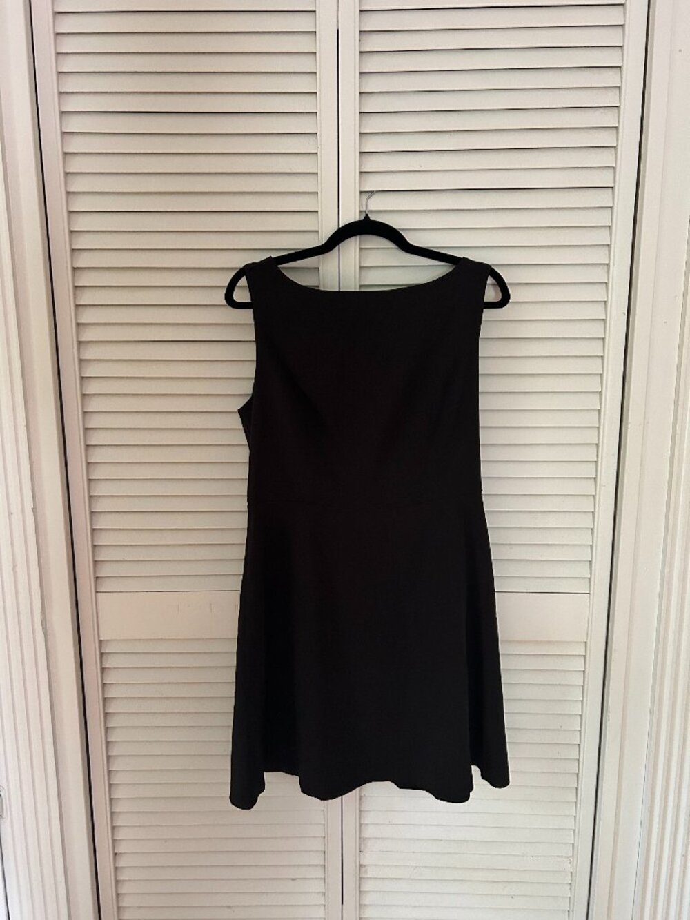 RIHOAS Little Black Dress- Boatneck